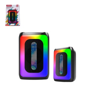 Caixa De Som Multimídia 10W RGB Bluetooth QS-829 XTRAD