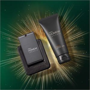 NATURA HOMEM CORAGIO (2) ITENS DEO PARFUM 100ML + SHOWER GEL CORPORAL PERFUMADO 100G 675065 NATURA