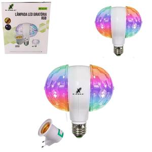 Lâmpada Led Giratória colorida 110V/220V 6W XC-LL-01 X-CELL