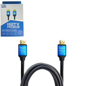 Cabo HDMI High Speed 2 Metros 2.0 4K Emborrachado Cores Sortidas HDMI GENERICO