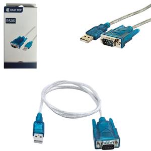 Cabo Conversor USB para Serial 1 Metro RS06 EASY