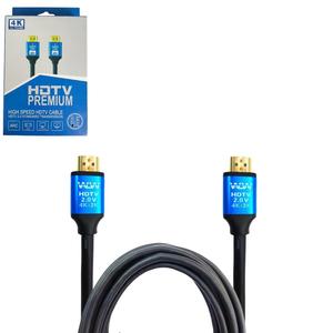 Cabo HDMI High Speed 3 Metros 2.0 4K Emborrachado Cores Sortidas HDMI GENERICO