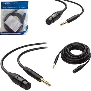 Cabo De Microfone XLR X P10 Estéreo 3 Metros KP-YP5019 KNUP