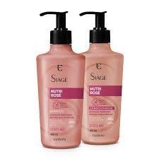 COMBO SIAGE NUTRI ROSE SHAMPOO+CONDICIONADOR 400ML 474011 BOTICARIO