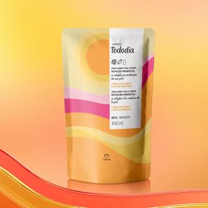 REFIL HIDRATANTE TODODIA LIMAO SICILIANO E FLOR DE GARDENIA 400ML 201456 NATURA