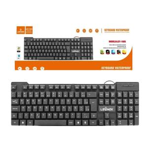 Teclado Resistente a Água Com Fio USB 1,40M 107 Teclas LEY-1605 LEHMOX