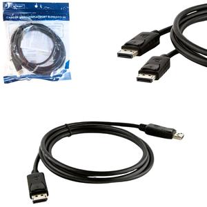 Cabo Displayport Macho Para Macho Blindado 3 Metros 4K KP-YP5006 KNUP