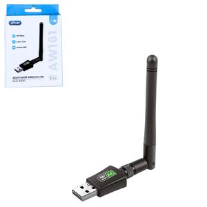 Adaptador Wireless Dual Band 600Mbps 2.4G/5.8G USB 2.0 KP-AW161 KNUP