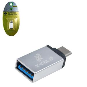 Adaptador USB 3.0 Fêmea Para USB-C Macho Cores Sortidas OTG XC-ADP-10 X-CELL