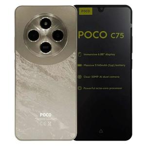 CELULAR POCO C75 GOLD 8GB RAM 256GB ROM 704929 XIAOMI