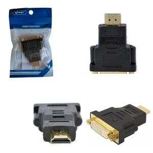 Adaptador HDMI Macho Para DVI Fêmea Com 24+5 Pinos - OEM 24+5 KP-HM020 KNUP