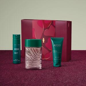 ESTOJO ARBO 3 ITENS COLONIA 100ML+CREME PRÉ BARBA 100G+BODY SPRAY 100ML NAMORADOS 2025 860197 BOTICARIO