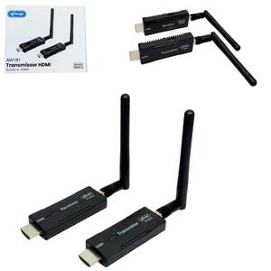 Transmissor HDMI Áudio E Vídeo 1080P 60HZ Até 100m KP-AW181 KNUP