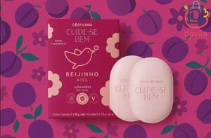 CUIDE SE BEM SABONETE EM BARRA BEIJINHO 2X80G 873739 BOTICARIO