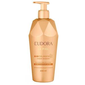 EUDORA LA PIEL AMBAR DOURADO ULTRA-HIDRATAÇÃO DE PELE 400ML 930623 Eudora