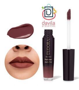 BATOM LIQUIDO EUDORA MAKE FOREVER MATTE TINT MARROM PODEROSO 4ML 881659 Eudora