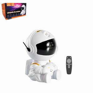 Luminária 12cm Astronauta Bivolt Branca LEY-2235 LEHMOX