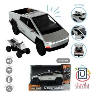 CARRO CYBERQUEST COM MINI MOTO BBR TOYS 571467 BELKIN