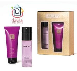 KIT PRESENTE EUDORA ROXO 2 ITENS NATAL 2025 862900 Eudora