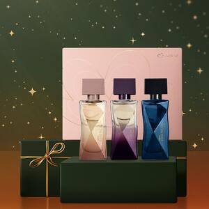 KIT MINIATURAS NATURA ESSENCIAL FEMININO 3 DEO 25ML 1 NATURA