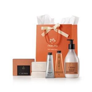 KIT PRESENTE NATURA EKOS CASTANHA 4 ITENS NATAL 2025 279417 NATURA