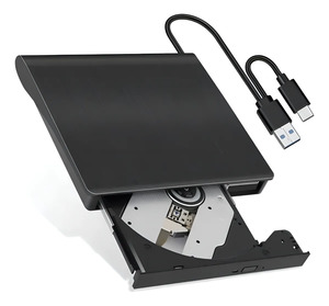 Leitor / Gravador De Cd / DVD-RW Externo USB 3.0 LT-DVD01 LOTUS
