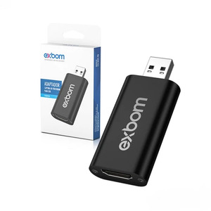 Adaptador Placa De Captura Hdmi Para Usb 2.0 4K CV-U2C70 EXBOM