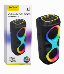 Caixa De Som Bluetooth Portátil Recarregável 20W BM-S212 B-MAX