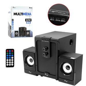 Caixa De Som 4 Subwoofer 2.1 Usb Potencia 16W Knup Kp-6004 KP-6004 KNUP