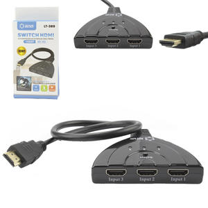 Hub Switch Hdmi Com 3 Entrada e 1 Saída Com Cabo 60 Centímetros LT-389 LOTUS