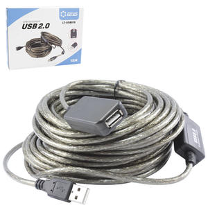 Cabo Extensor Usb 2.0 15 Metros Alta Velocidade Usb Am Af LOTUS LT-U2015 LOTUS