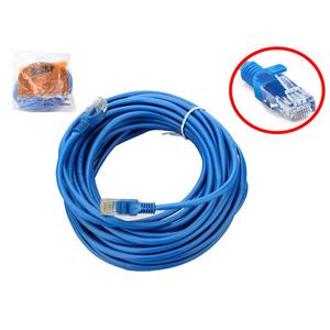 Cabo De Rede 30 Metros Patch Cord RJ45 Azul 30MT GENERICO