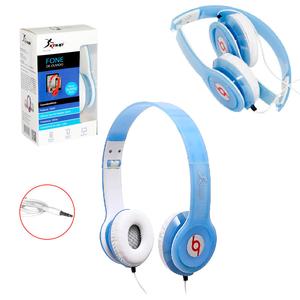 Headphone Knup Transparente 05Db85Cm Plug P2 Azul Kp-313A KP-313A KNUP