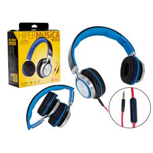 Headphone Com Microfone Azul Infokit HM - 750MV HM - 750MV INFOKIT