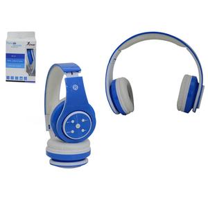 Headphone Bluetooth 3.0 Entrada Sd Card E P2 Azul Kp-368 KP-368 KNUP