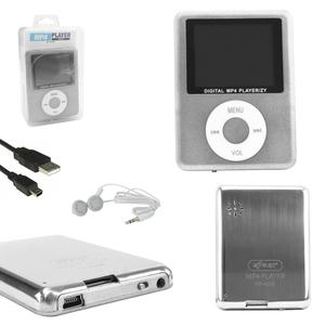 Mp4 Player Com Visor e Entrada SD Card Cinza KNUP KP-4006 KP-4006 KNUP