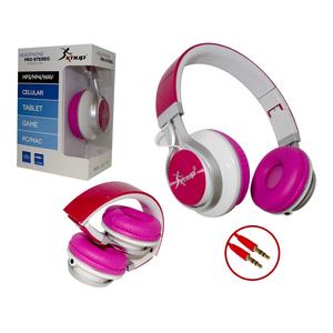 Headphone Fone De Ouvido Pro-Stereo P2 Kp-394 Rosa KP-394 KNUP