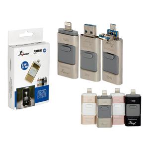 Pen Drive 16Gb Usb 2.0 Memória Flash Para Iphone5, Ipad, Mac, Pc, V8 Kp-U10 KP-U10 KNUP