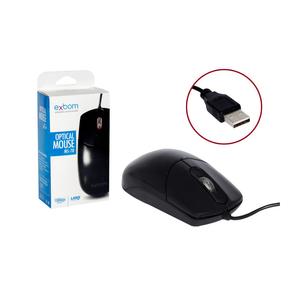 Mouse Optico Usb 2.0 Resolução 1000 Dpi Preto Ms-70 MS-70 EXBOM