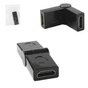 Adaptador HDMI Fêmea Para Fêmea Emenda 180 graus GENERICO