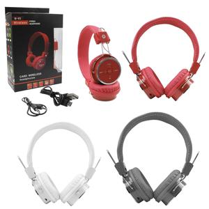 Headphone Bluetooth Com Entrada SD Card P2 E Rádio FM Cores Sortidas B-05 GENERICO