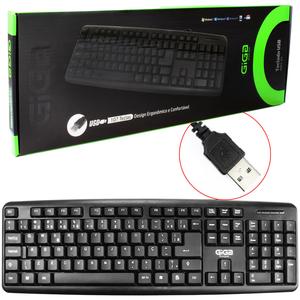 Teclado Usb Padrão Abnt2 Giga 4001-01 4001-01 GIGA