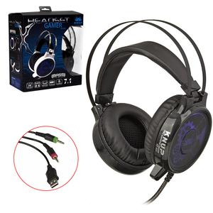 Headphone Gamer Com Microfone Headset Preto Kp-402 KP-402 KNUP