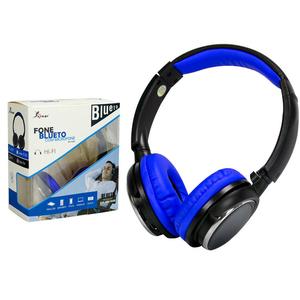 Headphone Bluetooth 3.0 Entrada Sd Card Fm Mp3 Azul Kp-405 KP-405 KNUP