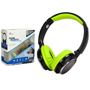 Headphone Bluetooth 3.0 Entrada Sd Card Fm Mp3 Verde Kp-405 KP-405 KNUP