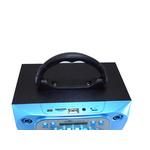 Caixa De Som Bluetooth Com Sd Card P2 Usb Radio Fm D-Bh2013A 80Db 15W Azul D-Bh2013 D-BH2013 GRASEP