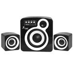 Caixa De Som 2.1 Subwoofer Com Bluetooth Fm Usb Sd Card E Cabo Auxiliar 16W Branco Kp-6011 KP-6011 KNUP