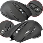 Mouse Gamer Usb Led 2400 Dpi 7 Botões Preto Kp-V31 KP-V31 KNUP