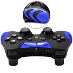 Controle Sem Fio 4 Em 1 Pc Ps1 Ps2 Ps3 Kp-4032 Azul KP-4032 KNUP