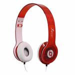 Headphone Knup Transparente 105Db Cabo 85Cm Plug P2 Vermelho Kp-313A KP-313A KNUP